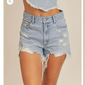 Sage The Label, Young N Free Denim shorts